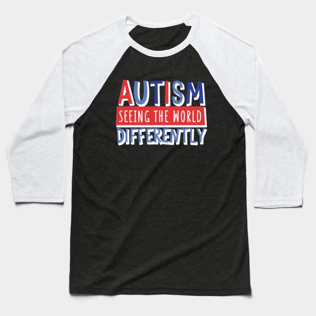 All Behavior Is A Form Of Communication Sped Teacher Autism Baseball T-Shirt by lunacreat